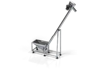 ALIMENTADOR EN ESPIRAL | LÍNEA DE PRODUCCIÓN DE CHIPS DE MAÍZ RELLENOS LCK160 | 